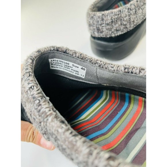 Dansko Eartha Black Suede Leather Clog Mule Shoes EUR 40 Women’s US Size 9.5-10 - Picture 5 of 6